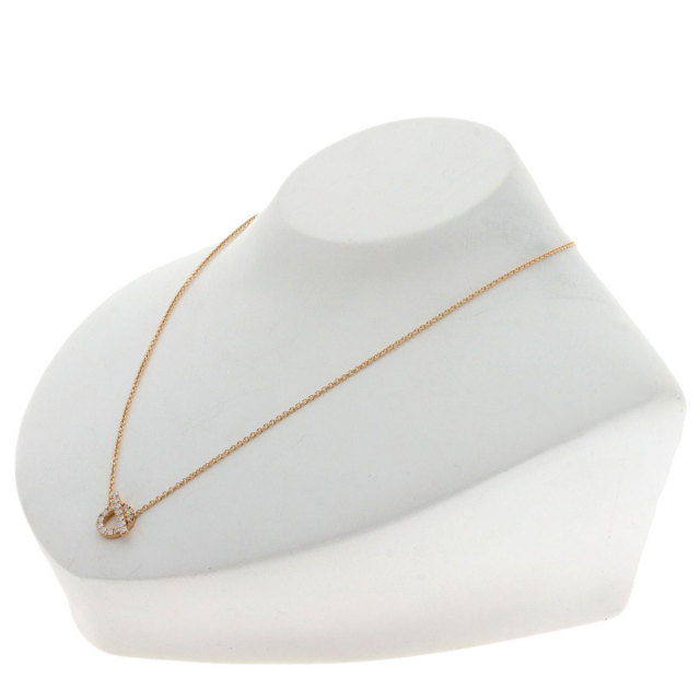 エルメス　フィネス ネックレス　K18WG　ダイヤ0.46ct エルメスフィネス ダイヤ0.46ct レディース K18ホワイトゴールド
