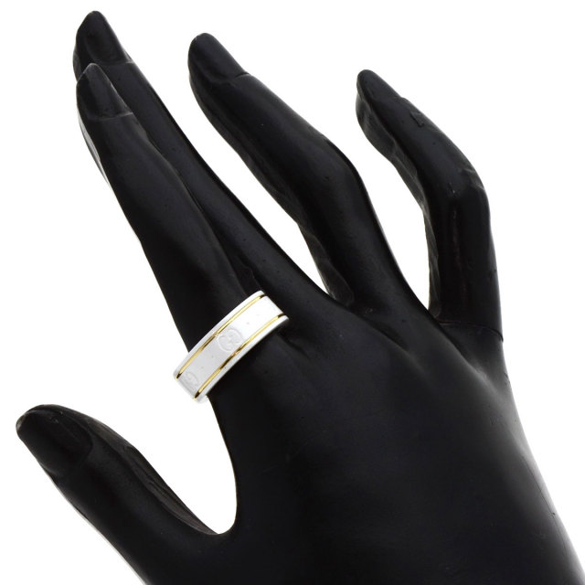 グッチ 指輪 GGアイコン セラミック 表記16 サイズ15号 リング アクセ GUCCI グッチ GG アイコン 白セラミック #15 リング・指輪