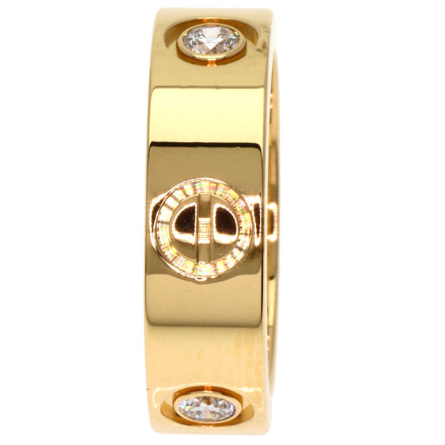 CARTIER カルティエ ラブリング ハーフ ダイヤモンド #49 リング