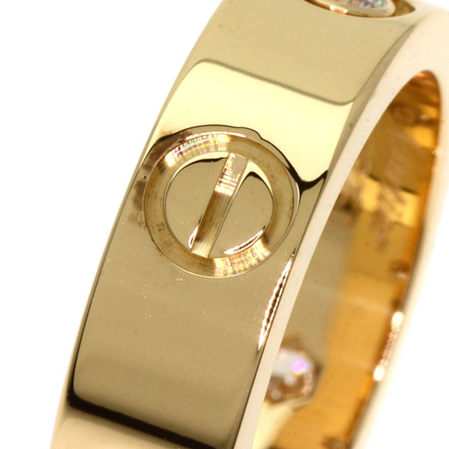 CARTIER カルティエ ラブリング ハーフ ダイヤモンド #49 リング