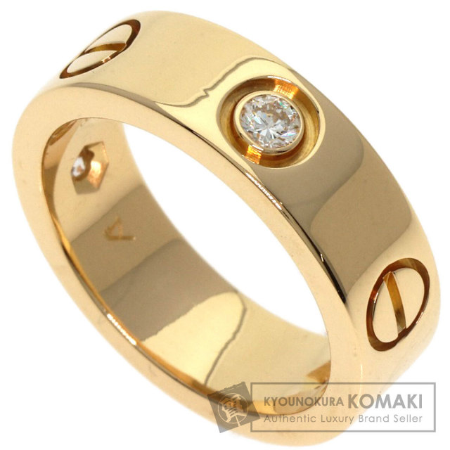 CARTIER カルティエ ラブリング ハーフ ダイヤモンド #49 リング