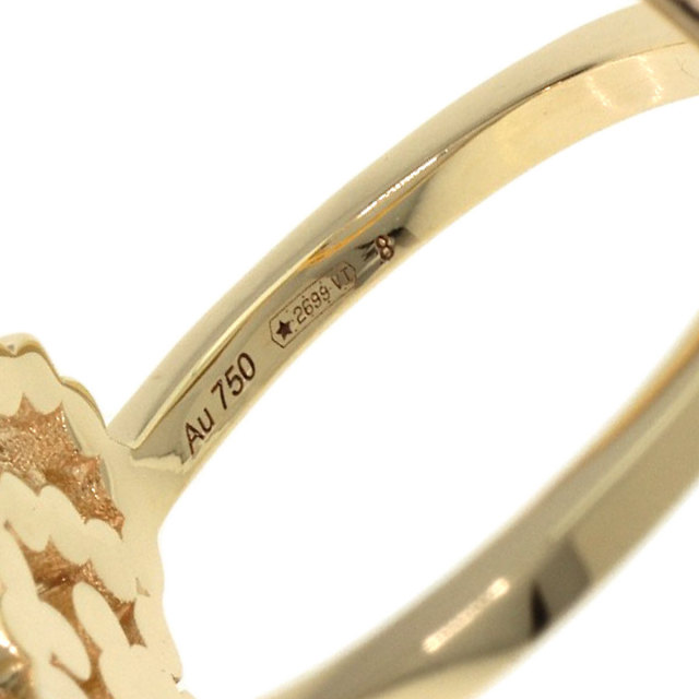 GUCCI グッチ 18K GG ランニング ゴールド リング 11号 グッチ GGランニング リング ダイヤ 11号 K18YG ゴールド 3780