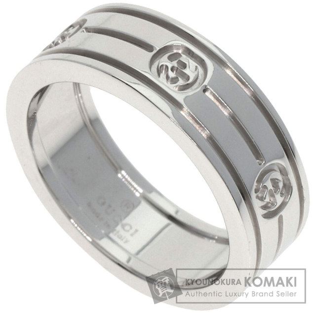 GUCCI グッチ インターロッキングG リング・指輪 シルバー レディース