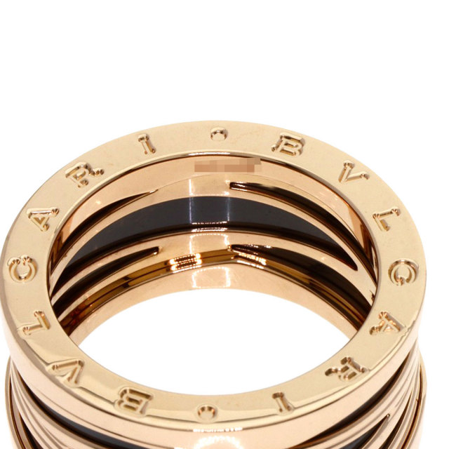 ブルガリ BVLGARI ビーゼロワン 黒セラミック リング 23号(63)箱無 ブルガリ BVLGARI ビーゼロワン 黒セラミック リング 23号(63)箱