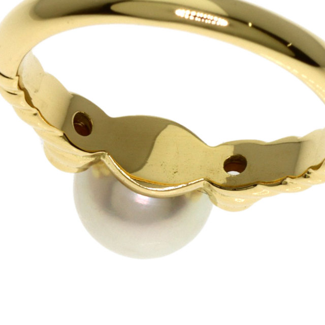 CHRISTIAN DIOR クリスチャンディオール パール 真珠 2P ダイヤモンド