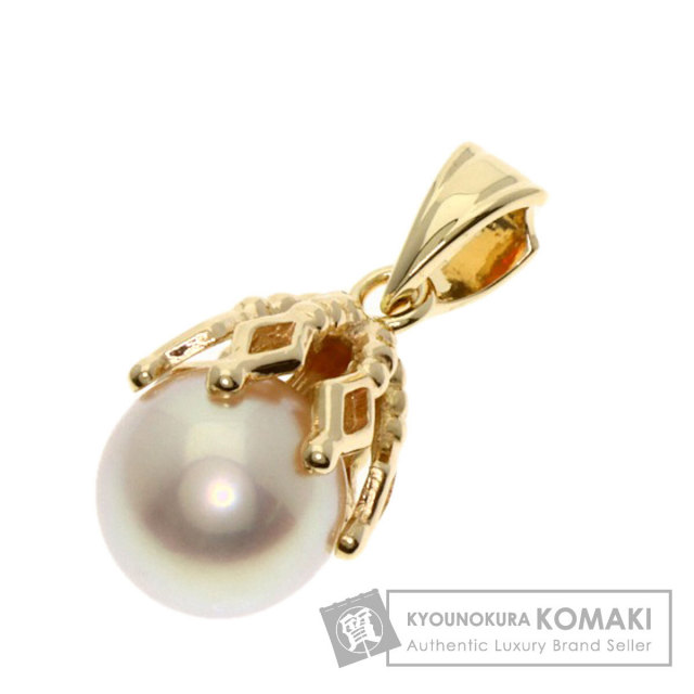 TASAKI タサキ パール 真珠 ペンダントトップ K14イエロー