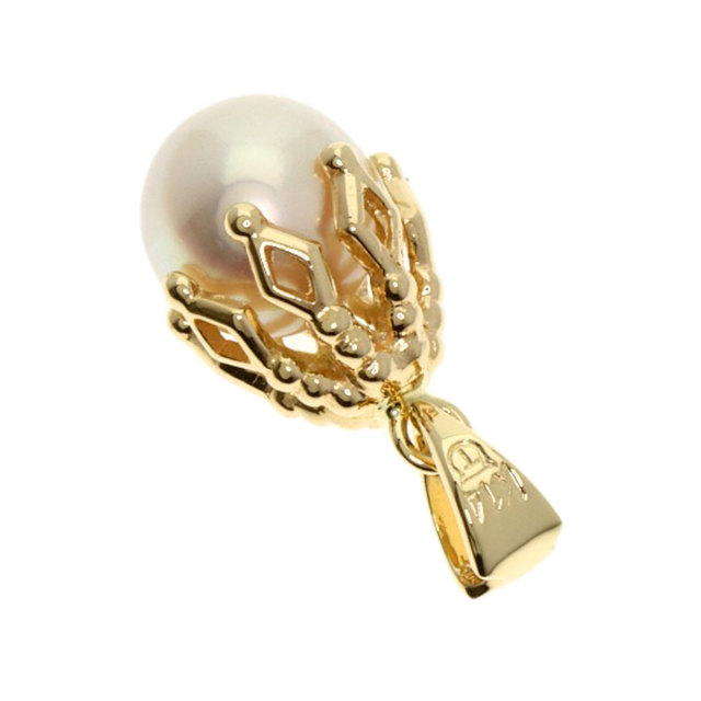 TASAKI　タサキ　田崎　ペントップ　チャーム　18K　パール　真珠　ゴールド 21919.jpg