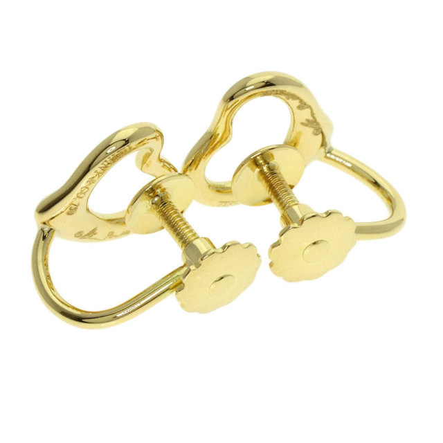 TIFFANY&Co. ティファニー オープンハート イヤリング K18