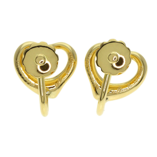 TIFFANY&Co. ティファニー オープンハート イヤリング K18
