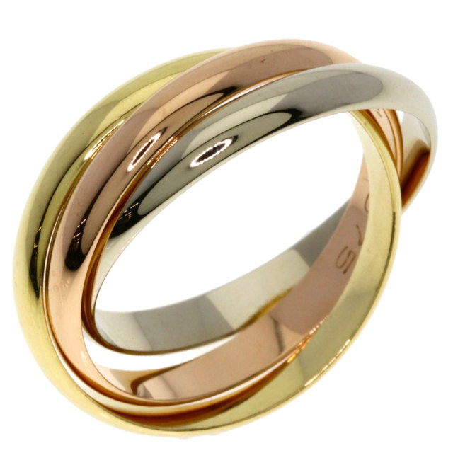 値下げ！！Cartier トリニティリング　SM 51 CARTIER カルティエ トリニティ SM #51 リング・指輪 K18イエロー