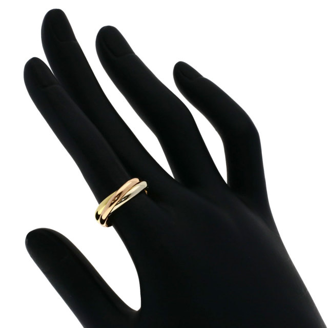 CARTIER カルティエ トリニティ SM #51 リング・指輪 K18イエロー