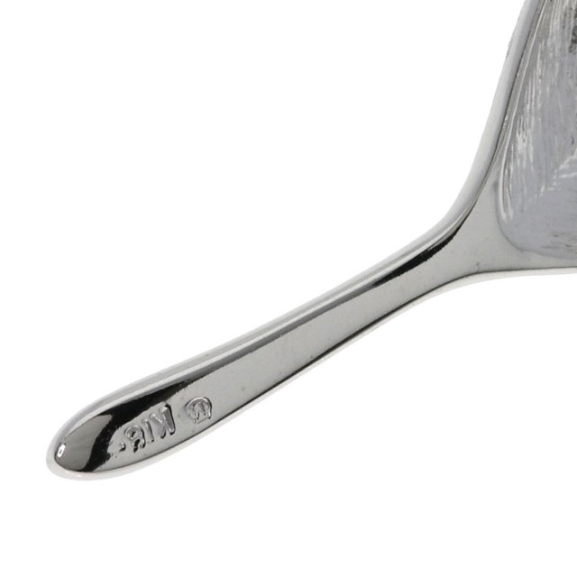 MIKIMOTO ミキモト リーフ アコヤパール 真珠 ブローチ K18ホワイト