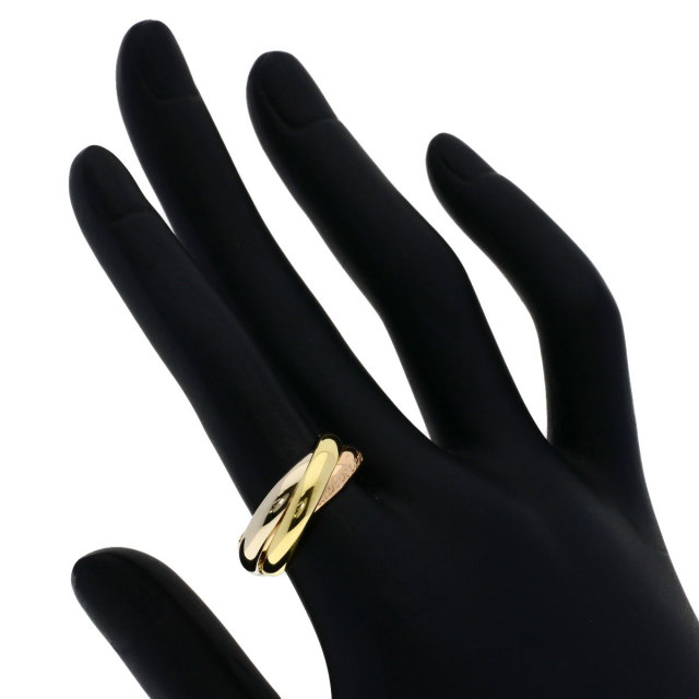 CARTIER カルティエ トリニティ #55 リング・指輪 K18イエローゴールド