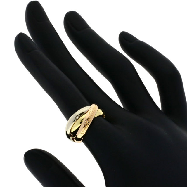 CARTIER カルティエ トリニティ #50 リング・指輪 K18イエローゴールド