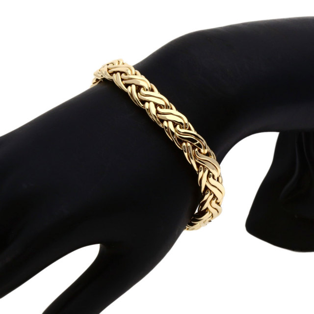 TIFFANY&Co. ティファニー ヴィンテージ ブレスレット K14イエロー