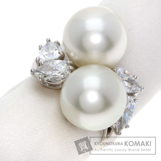 ヴァンクリーフ＆アーペル リング・指輪 パール 真珠 ダイヤモンド #52