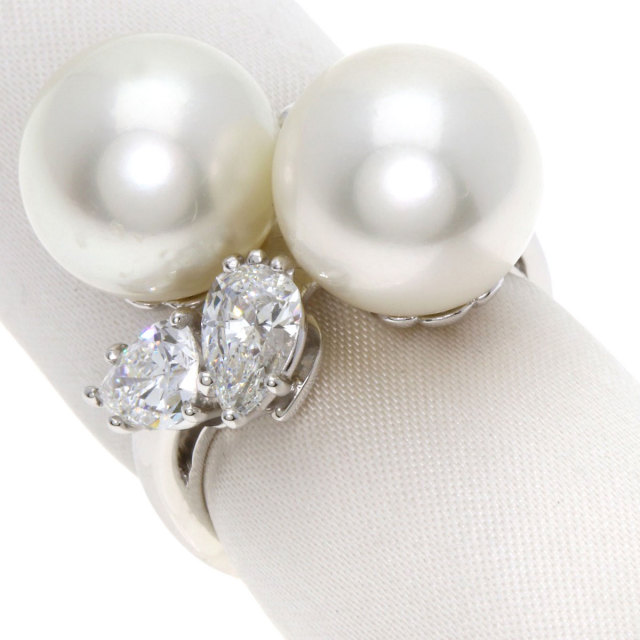 ヴァンクリーフ＆アーペル リング・指輪 パール 真珠 ダイヤモンド #52