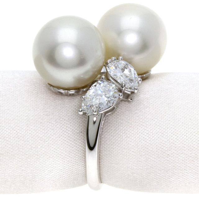 ヴァンクリーフ＆アーペル リング・指輪 パール 真珠 ダイヤモンド #52