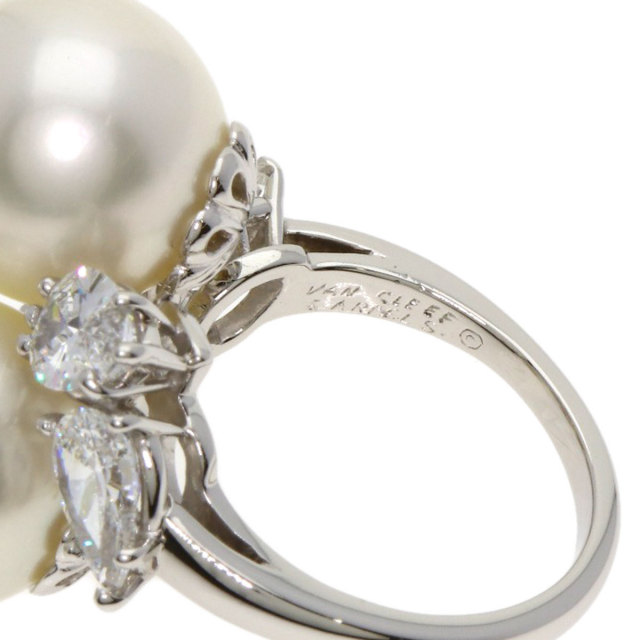 ヴァンクリーフ＆アーペル リング・指輪 パール 真珠 ダイヤモンド #52