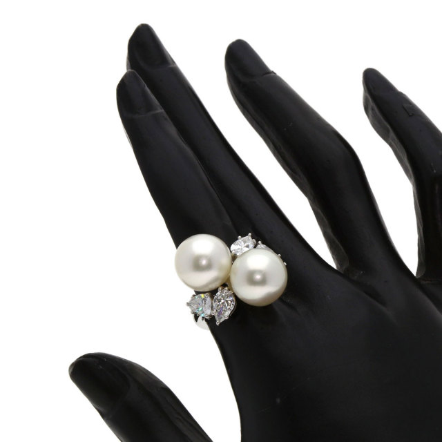 ヴァンクリーフ＆アーペル リング・指輪 パール 真珠 ダイヤモンド #52