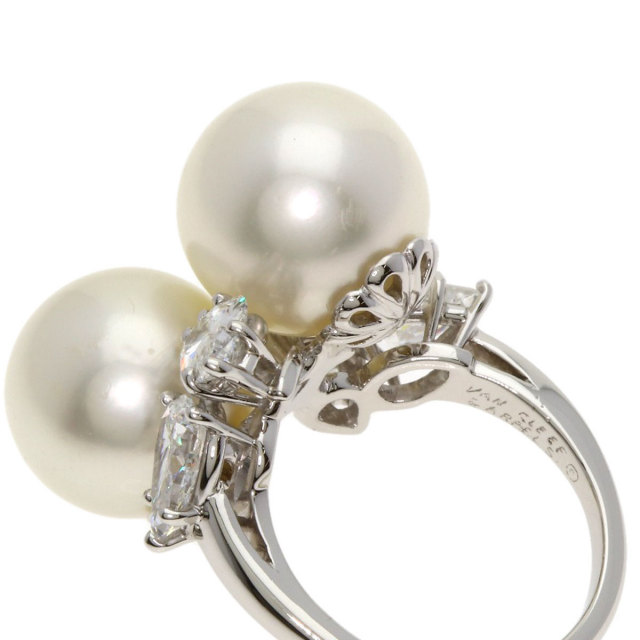 ヴァンクリーフ＆アーペル リング・指輪 パール 真珠 ダイヤモンド #52