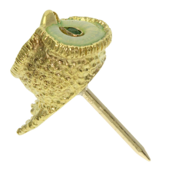 TIFFANY&Co. ティファニー フクロウ ピンブローチ ブローチ K18