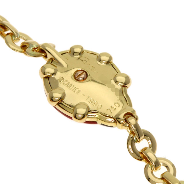 CARTIER カルティエ てんとう虫 モチーフ ブレスレット K18イエロー