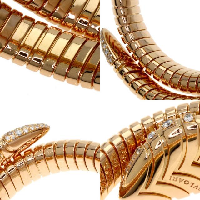 ブルガリ ブレスレット セルペンティ トゥボガス SM ダイヤモンド