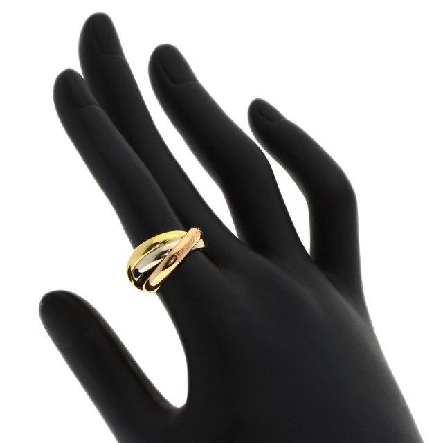 CARTIER カルティエ トリニティ #51 リング・指輪 K18イエローゴールド