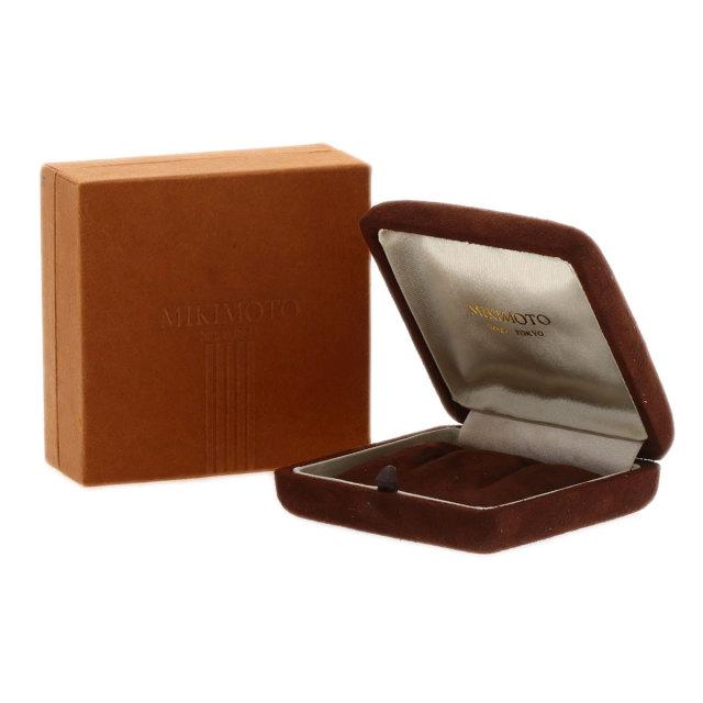 ミキモト イヤリング アコヤパール 真珠 ダイヤモンド