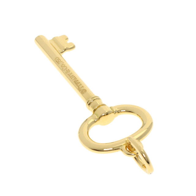 TIFFANY&Co. ティファニー オーバル キー ペンダントトップ K18