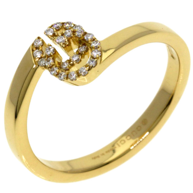 GUCCI グッチ GG ランニング ダイヤモンド #7 リング・指輪 K18