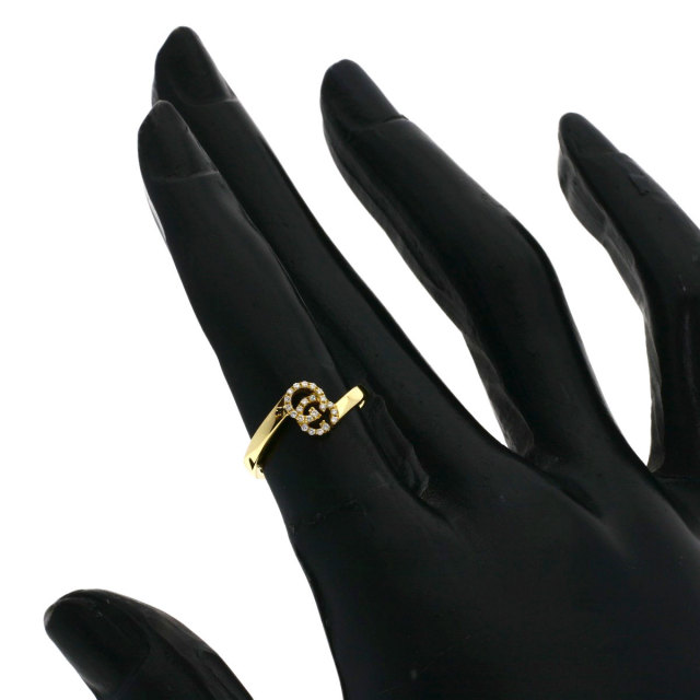 GUCCI グッチ GG ランニング ダイヤモンド #7 リング・指輪 K18