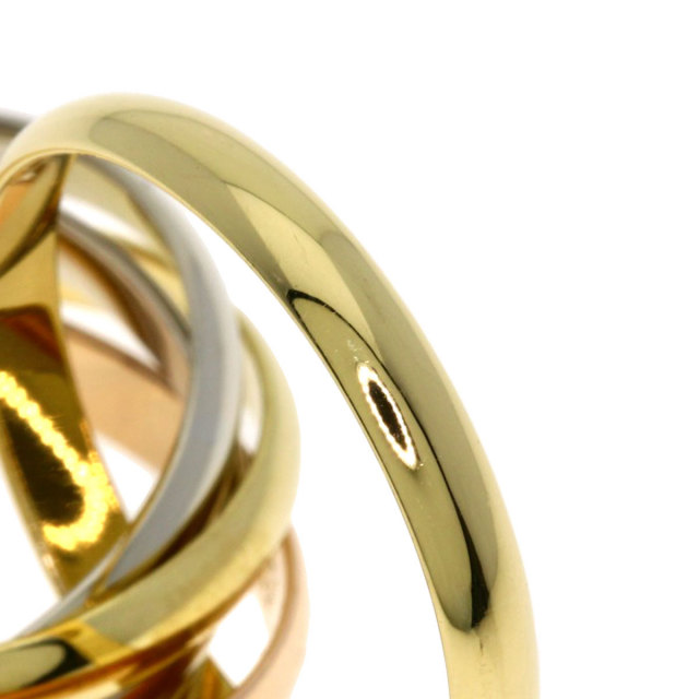 CARTIER カルティエ トリニティ 5連 #52 リング・指輪 K18イエロー