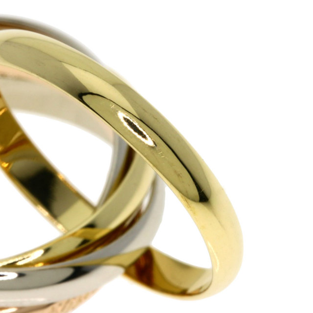 CARTIER カルティエ トリニティ 5連 #52 リング・指輪 K18イエロー