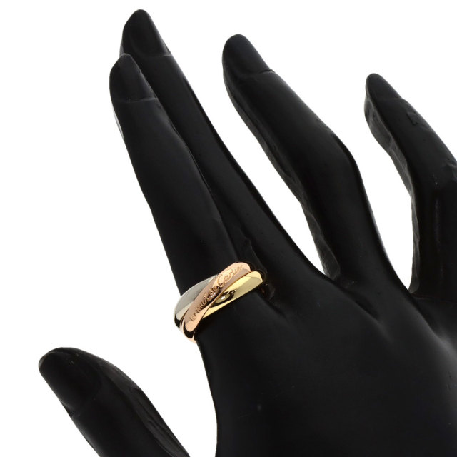 【最安値】カルティエ リング トリニティ　#51 【中古】レディース カルティエトリニティリング #51 レディース リング・指輪 11号