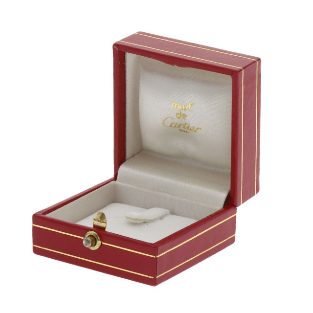Cartier リング・指輪 ボックス付き CARTIER カルティエ トリニティ #51 リング・指輪 K18イエローゴールド