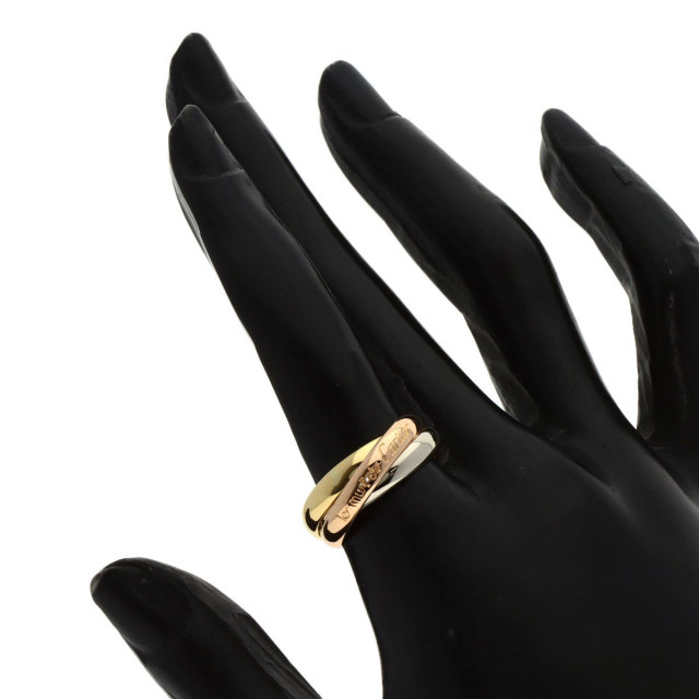 CARTIER カルティエ トリニティ #52 リング・指輪 K18イエローゴールド