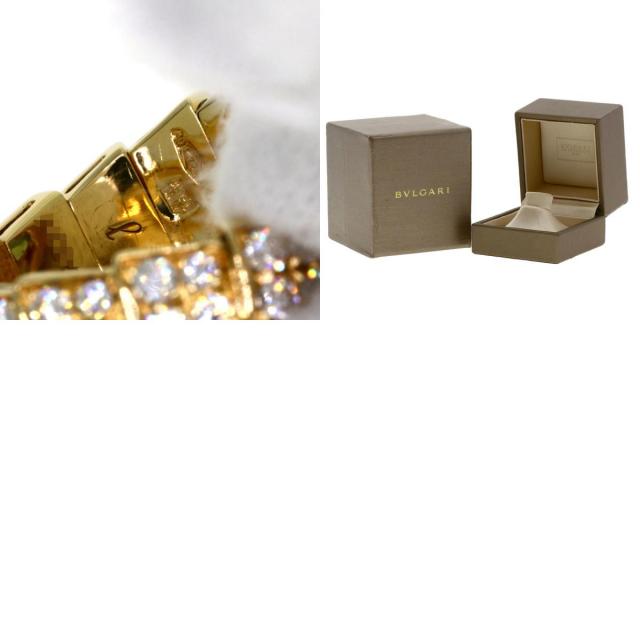 ブルガリ ネックレス セルペンティ ペリドット ダイヤモンド Lサイズ