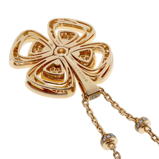 ブルガリ ネックレス フィオレヴァー ダイヤモンド