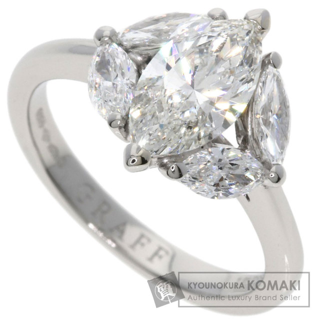 グラフ リング・指輪 マーキスカット ダイヤモンド