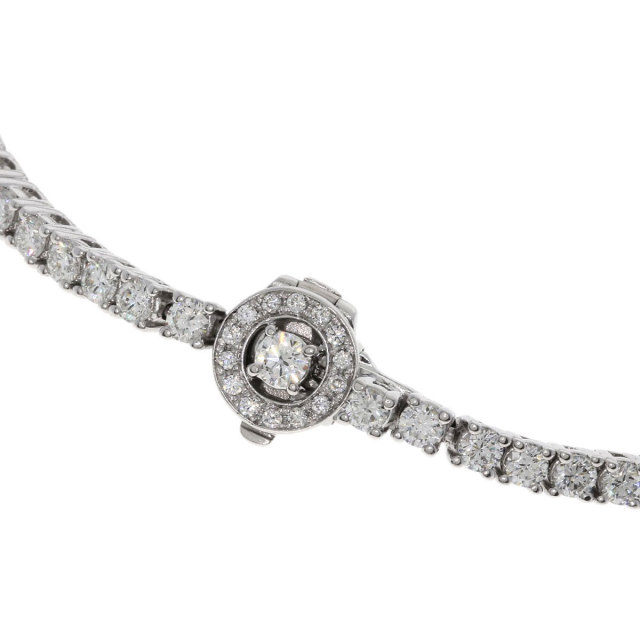 ホワイトゴールド　k18 天然ダイヤモンド　ブレスレット　新品未使用品 Boucheron ブシュロン アバ ダイヤモンド ブレスレット K18ホワイト