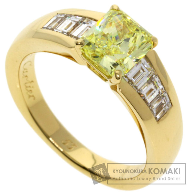 カルティエ リング・指輪 イエローダイヤモンド ダイヤモンド #53