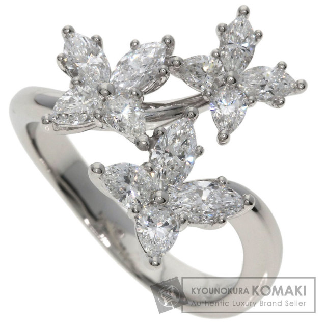 ハリーウィンストン リング・指輪 マーキッサ トリプルモチーフ ダイヤモンド