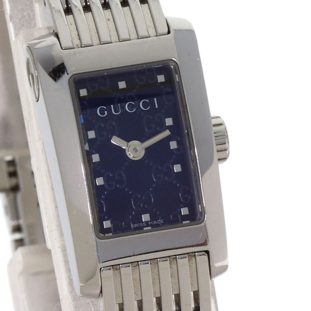 GUCCI グッチ 8600L Gメトロ レクタンブル 腕時計 ステンレススチール