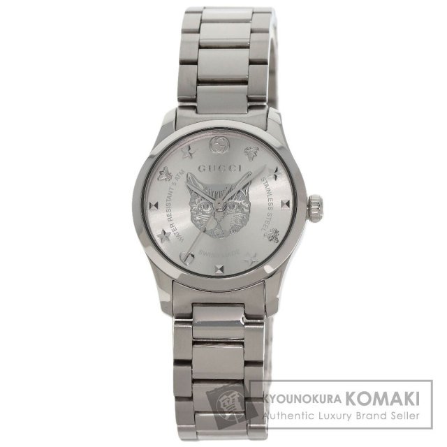 グッチ 腕時計 Gタイムレス キャットヘッド 126.5