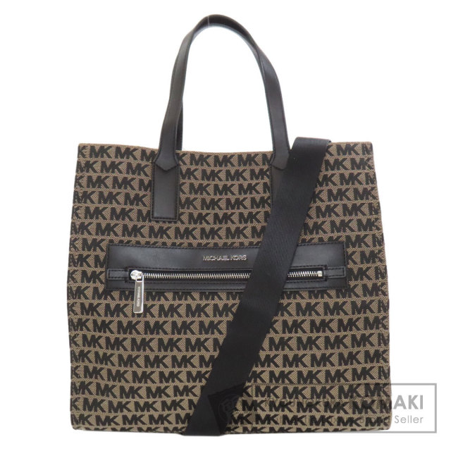 Sai MICHEAL KORS トートバッグ　シグネチャー2way Michael Kors マイケルコース MKシグネチャー 2WAY トートバッグ