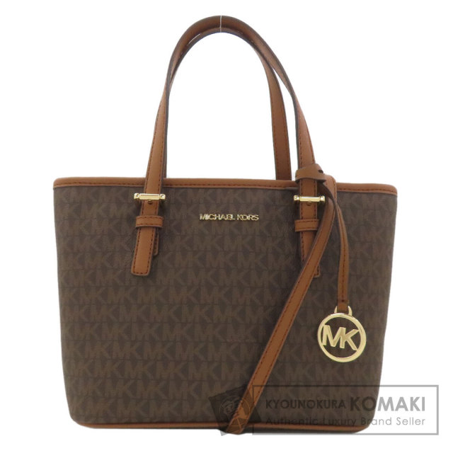 【新品タグ付】MICHAEL KORS マイケルコース シグネチャー バッグ Michael Kors マイケルコース MKシグネチャー 2WAY トートバッグ