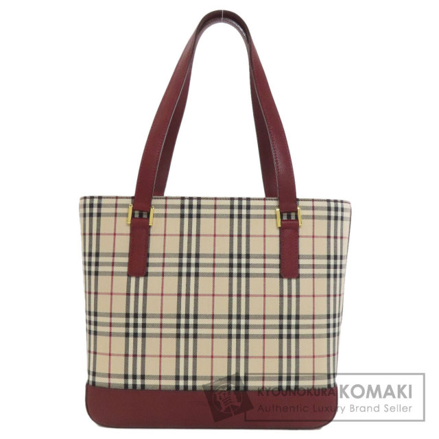 Burberry チェック柄 トートバッグ　ノバチェック　ヴィンテージ BURBERRY バーバリー バーバリーチェック ノバチェック トートバッグ