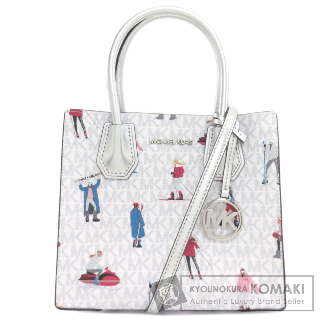 マイケルコース ハンドバッグ ウィンター 人物モチーフ 2WAY